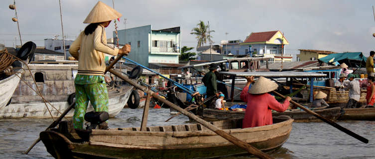 Floating Market, Mekong Delta