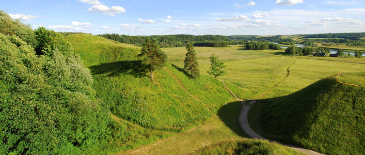 Kernave's strange mounds, Lithuania