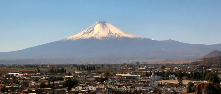 One of Mexico's volcanoes