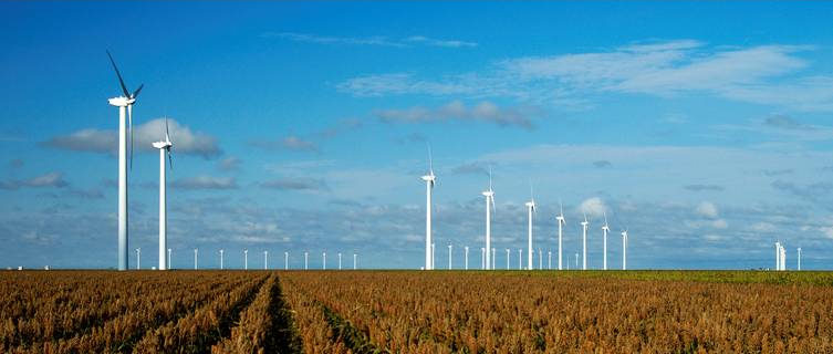 Wind turbines, Oklahoma